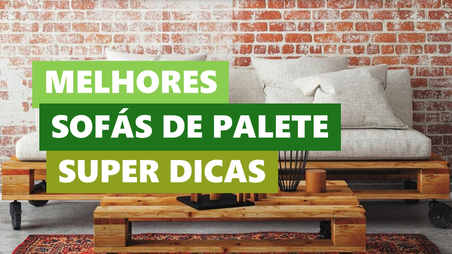 Melhores Ideias Sofá de Palete