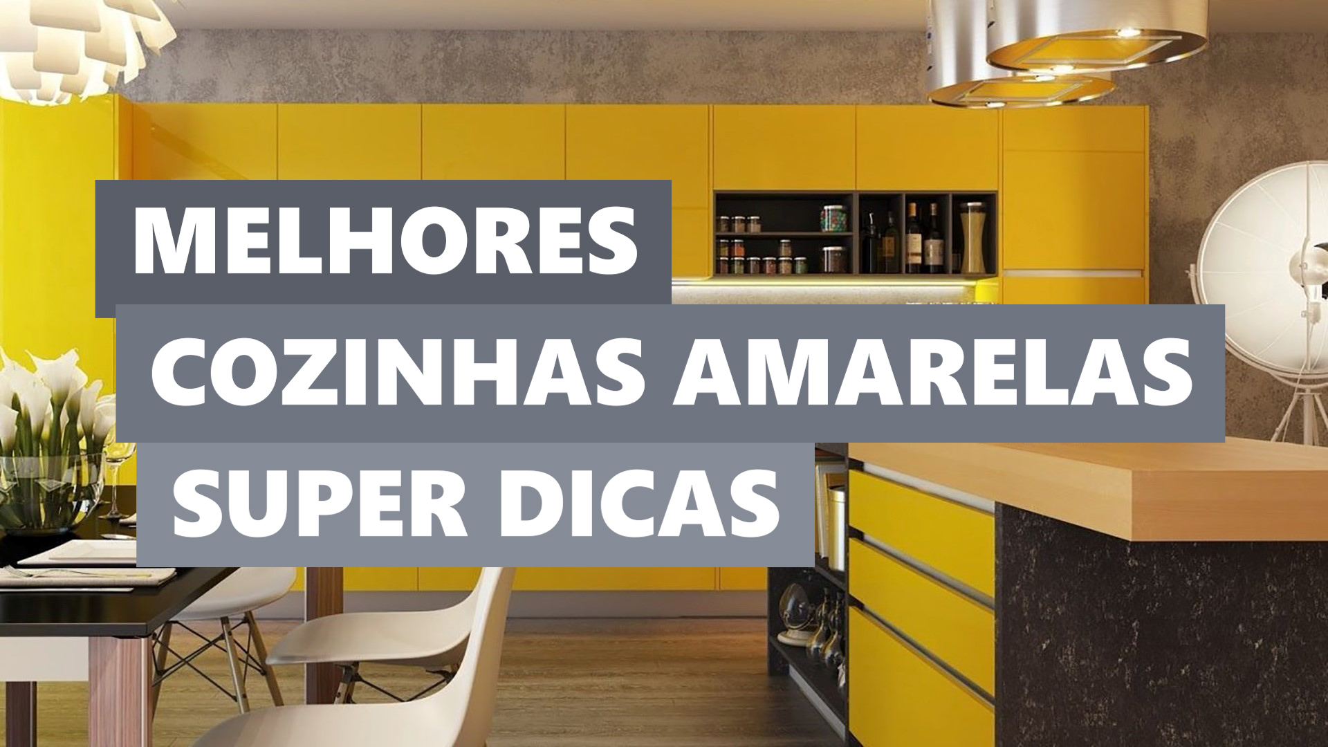 Melhores Ideias Cozinha Amarela