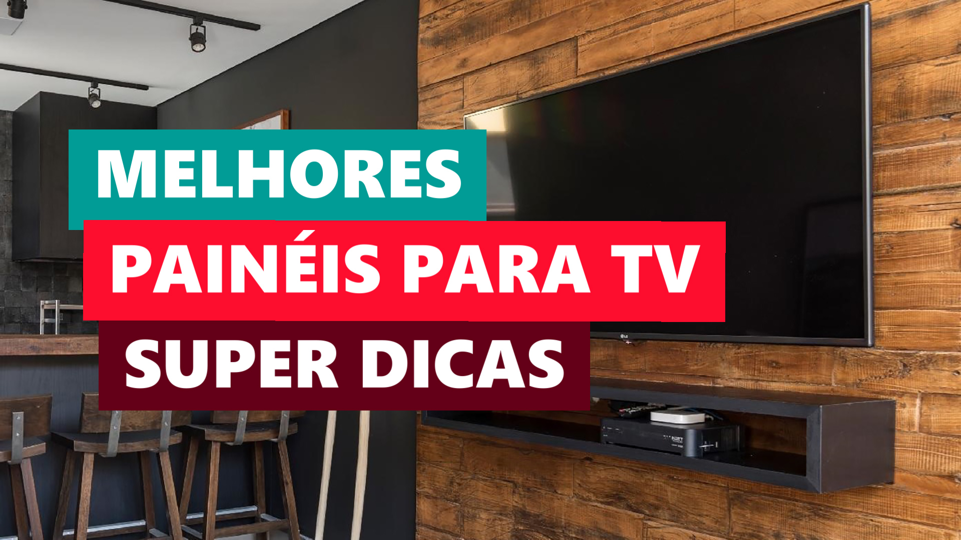 Melhores Painéis para TV em Sala e Quarto