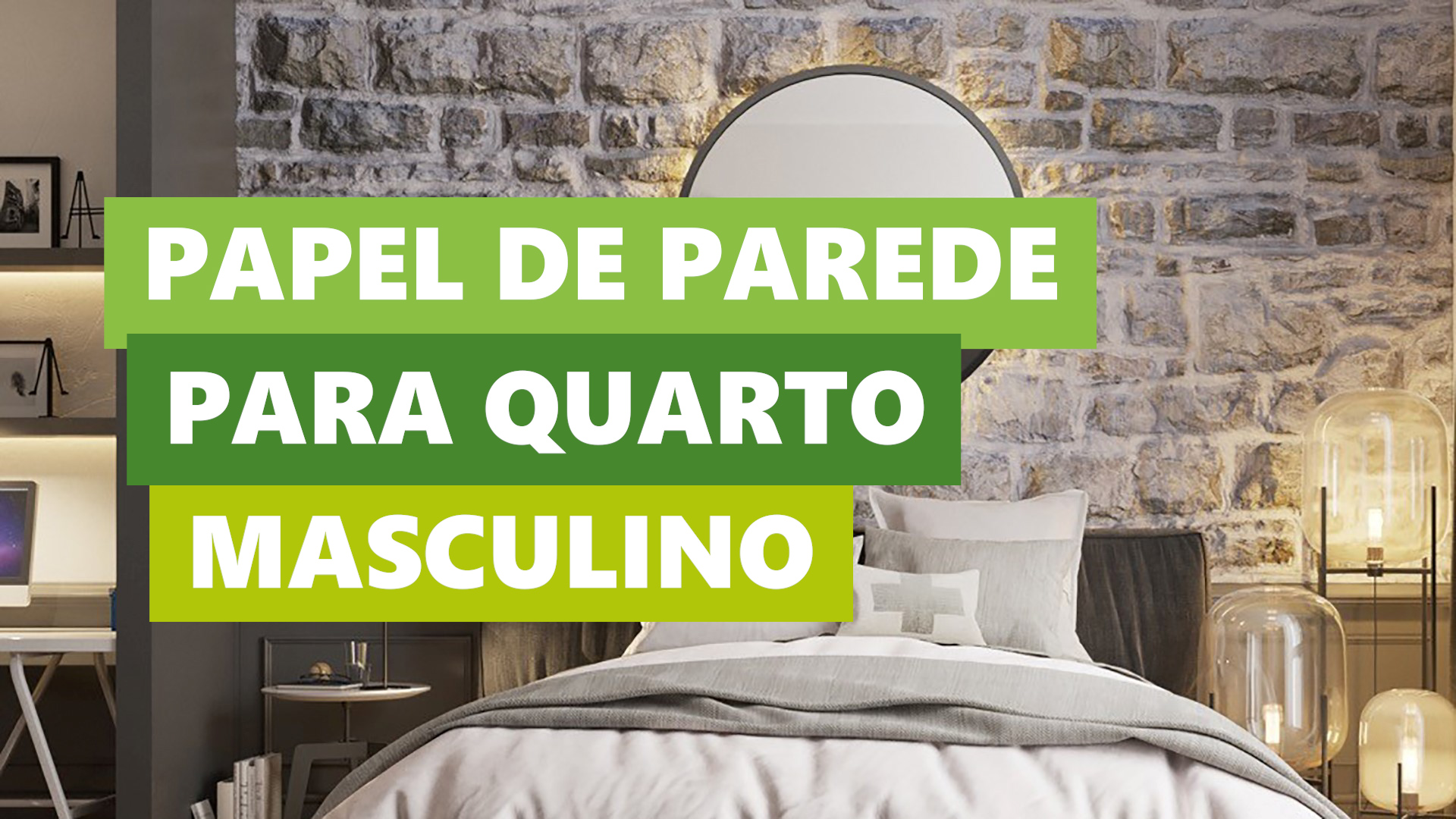 Melhores Ideias Papel de Parede para Quarto Masculino