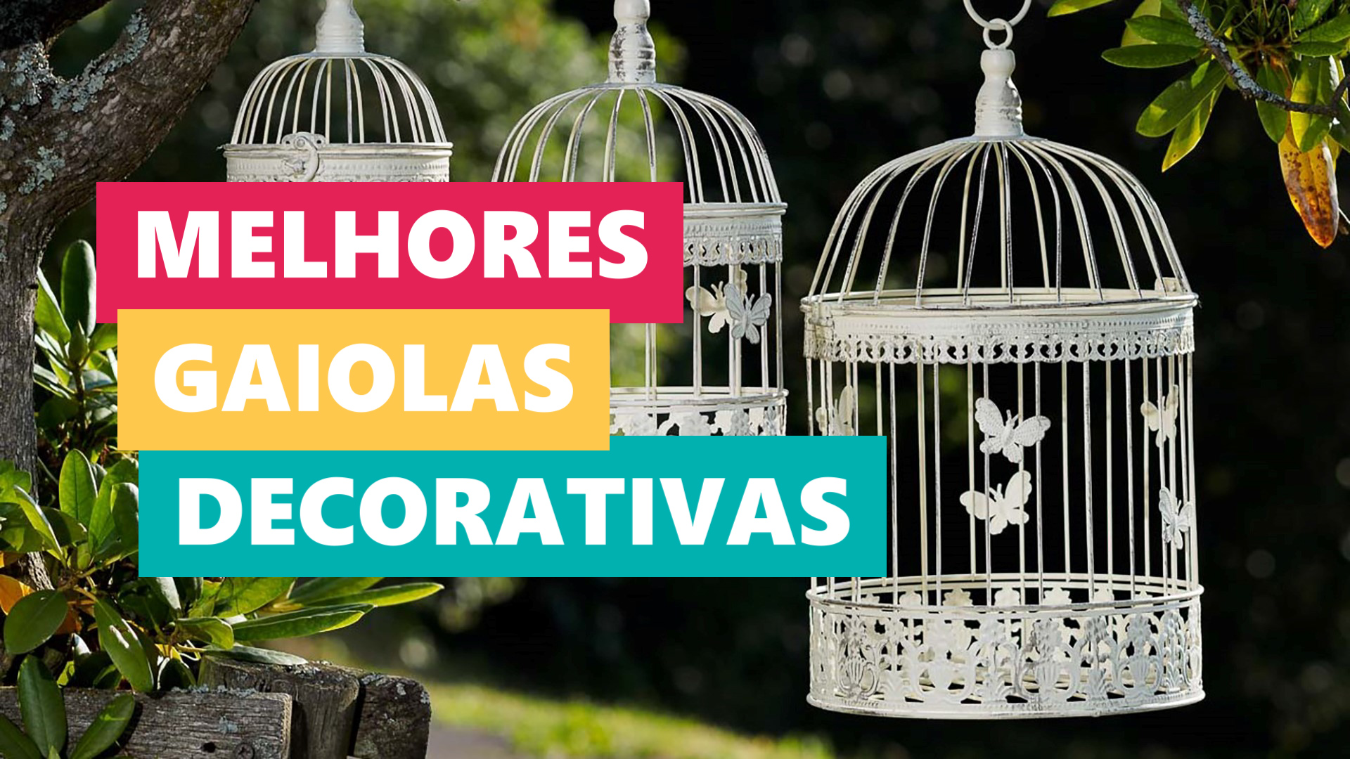 Melhores Ideias Gaiolas Decorativas