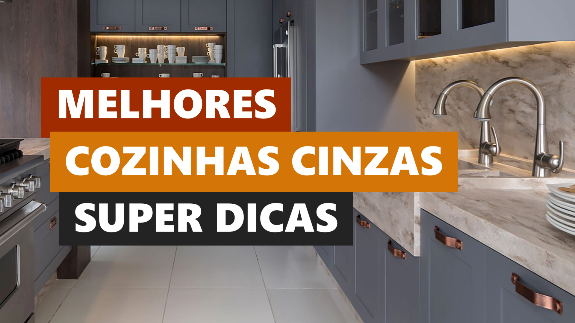 Melhores Ideias Cozinha Cinza