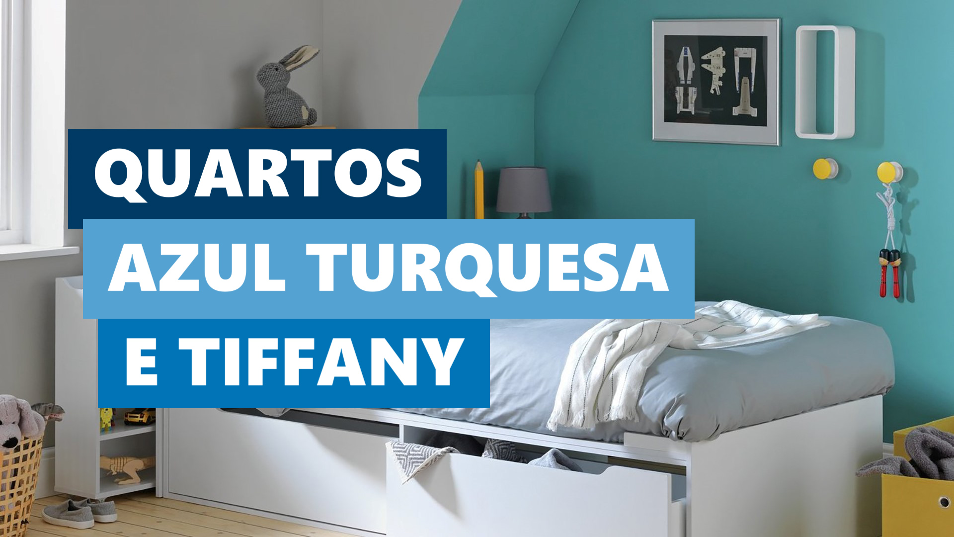 Melhores Ideias Quarto Azul Turquesa e Tiffany