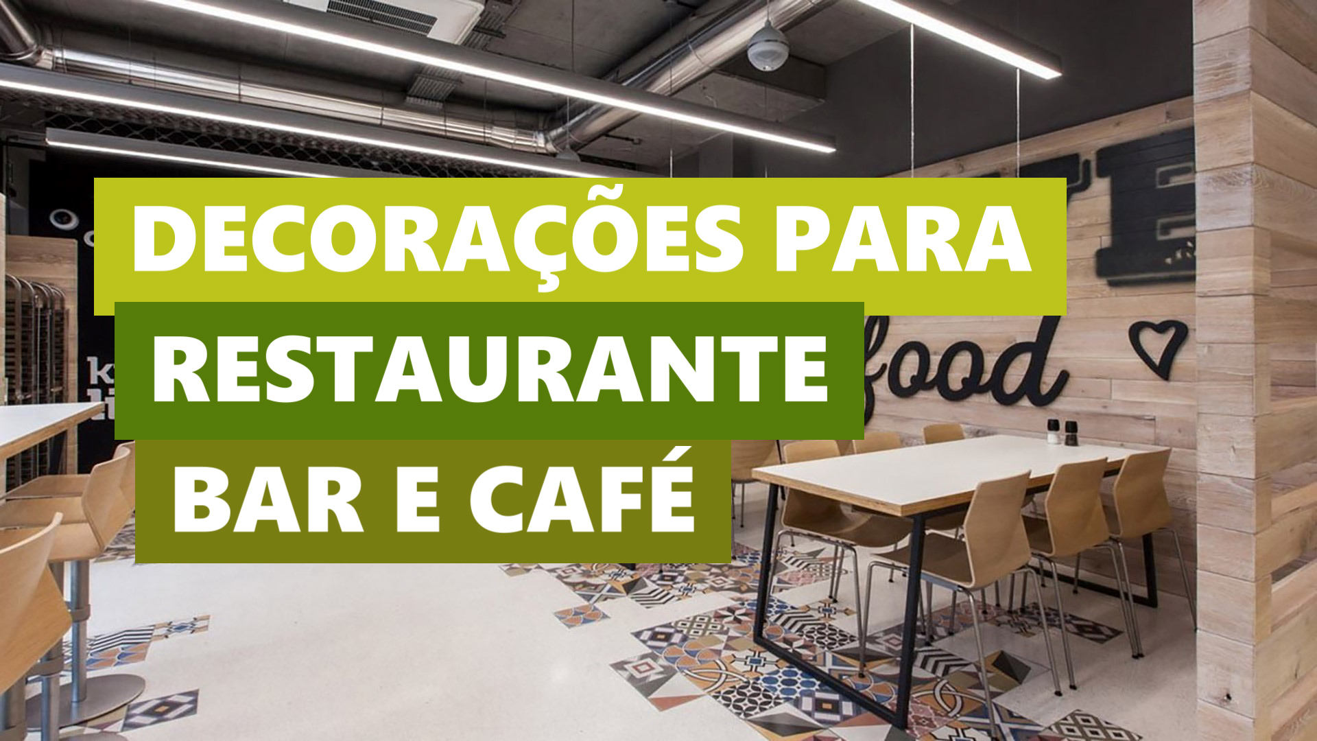 Melhores Ideias Decoração para Restaurante bar e Café