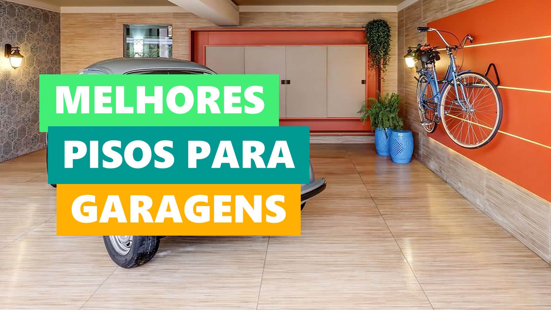 Melhores Ideias Pisos para Garagens