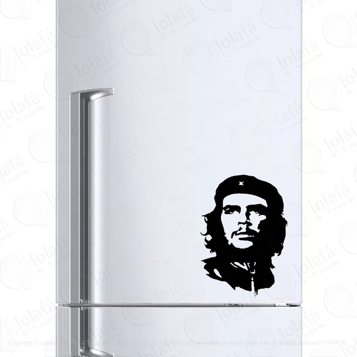 adesivo para geladeira che guevara mod:818