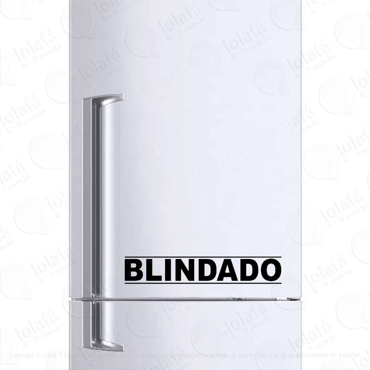 adesivo para geladeira blindado mod:1255