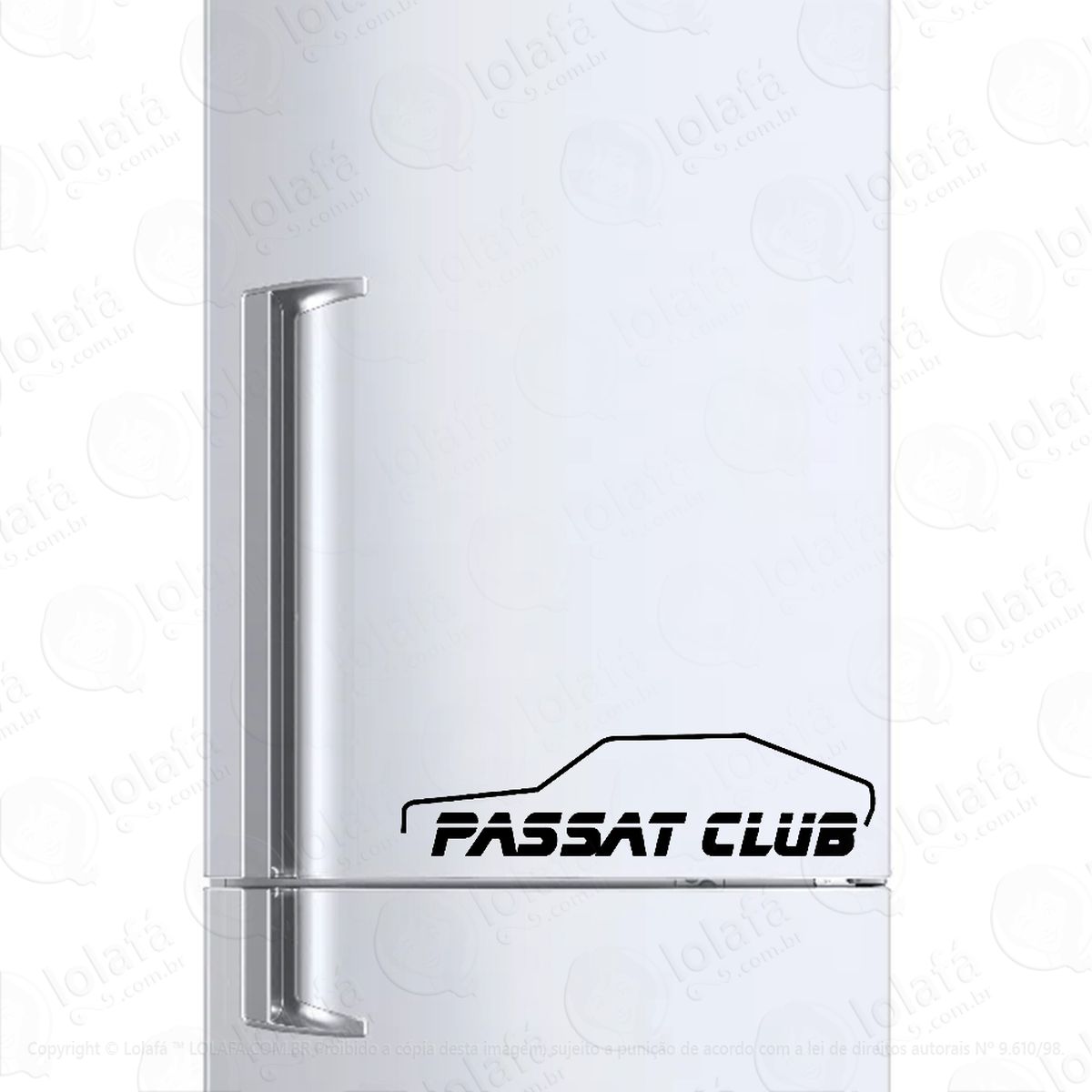 adesivo para geladeira passat clube mod:1439