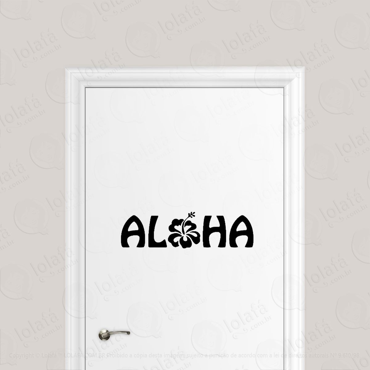 adesivo para porta surf aloha mod:1844