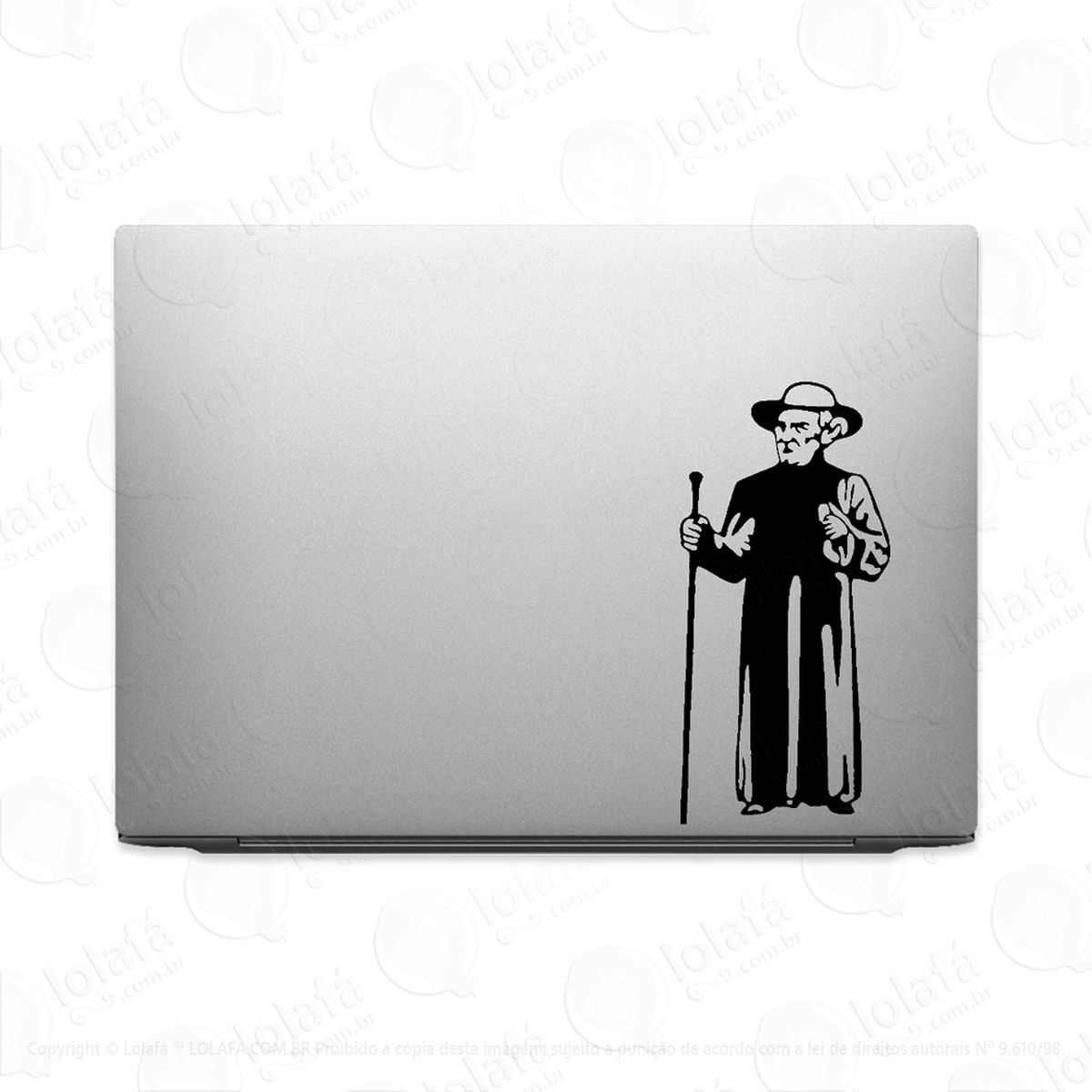 adesivo para notebook padre cicero padim mod:2070