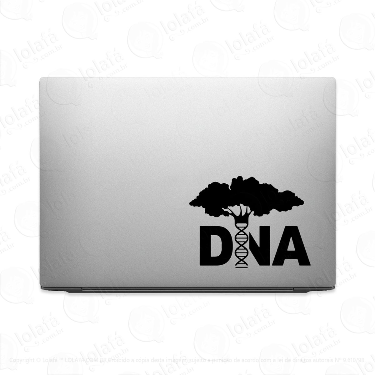 adesivo para notebook biologia Árvore dna mod:2161