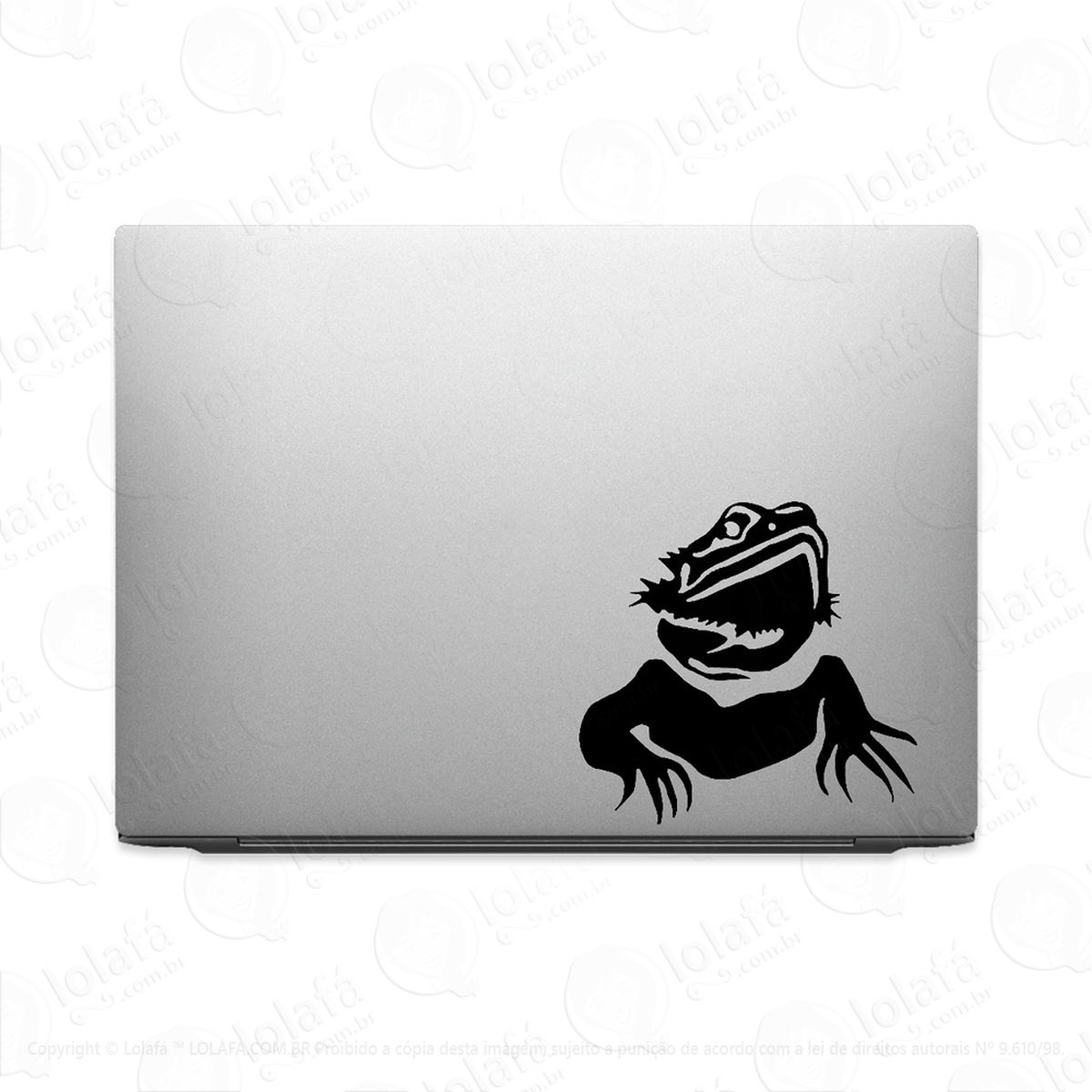 adesivo para notebook iguana lagarto mod:2283