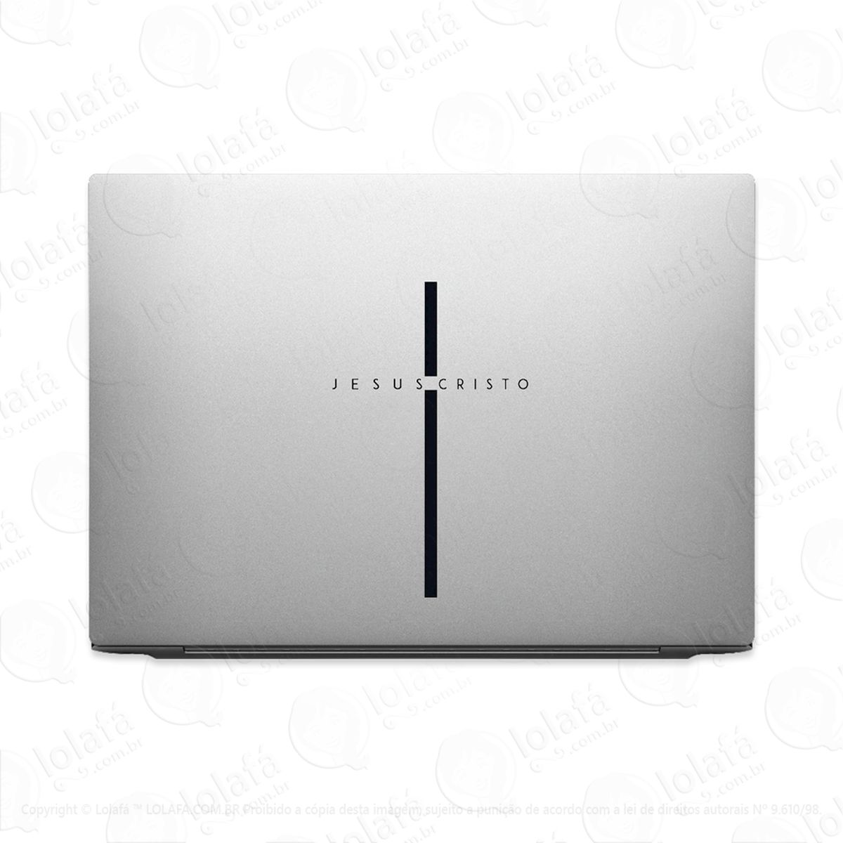 adesivo para notebook crucifixo jesus cristo mod:2363