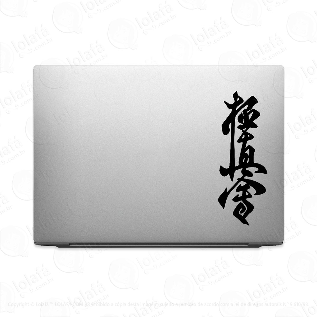 adesivo de notebook karatê kyokushin mod:2577