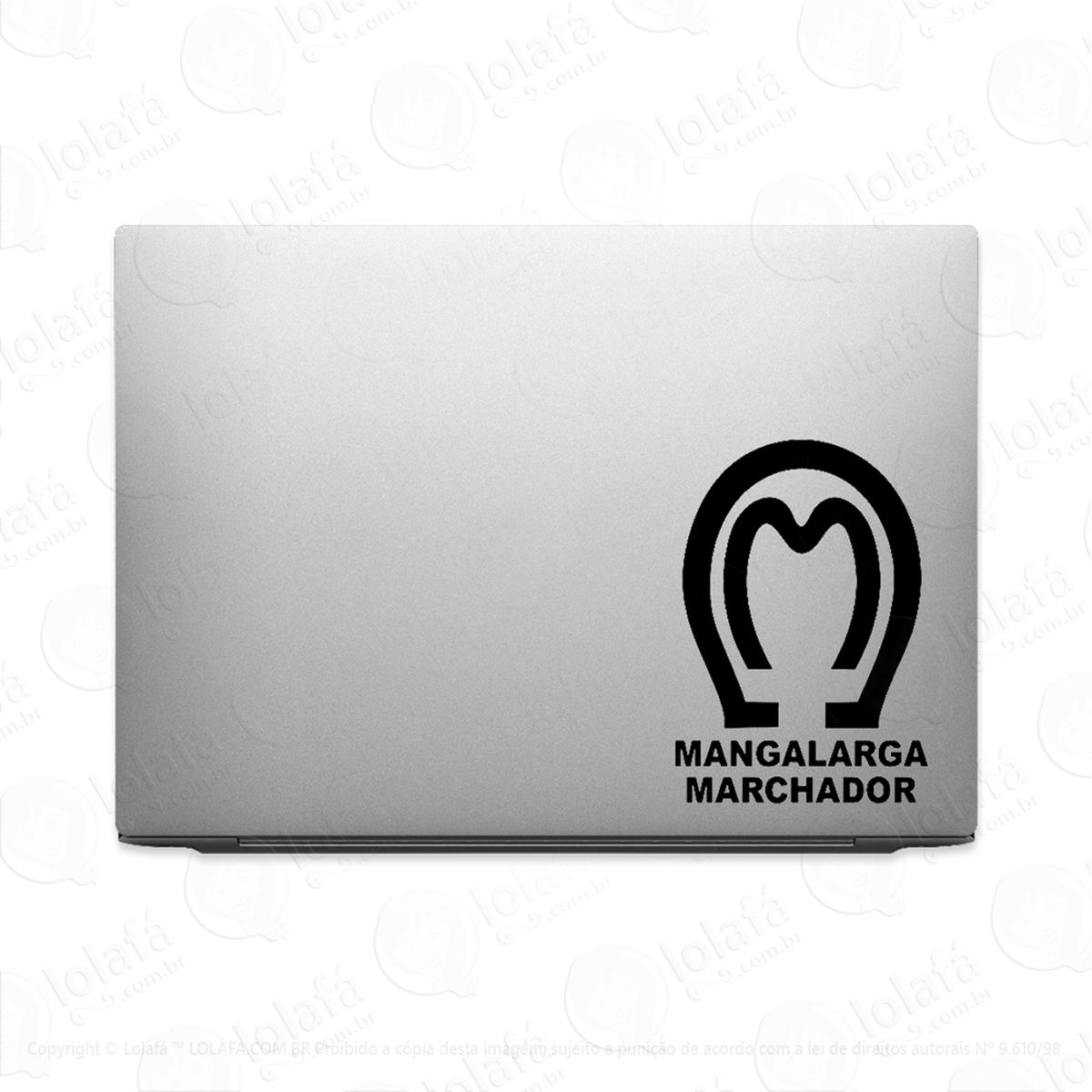 adesivo para notebook cavalo mangalarga marchador mod:2597