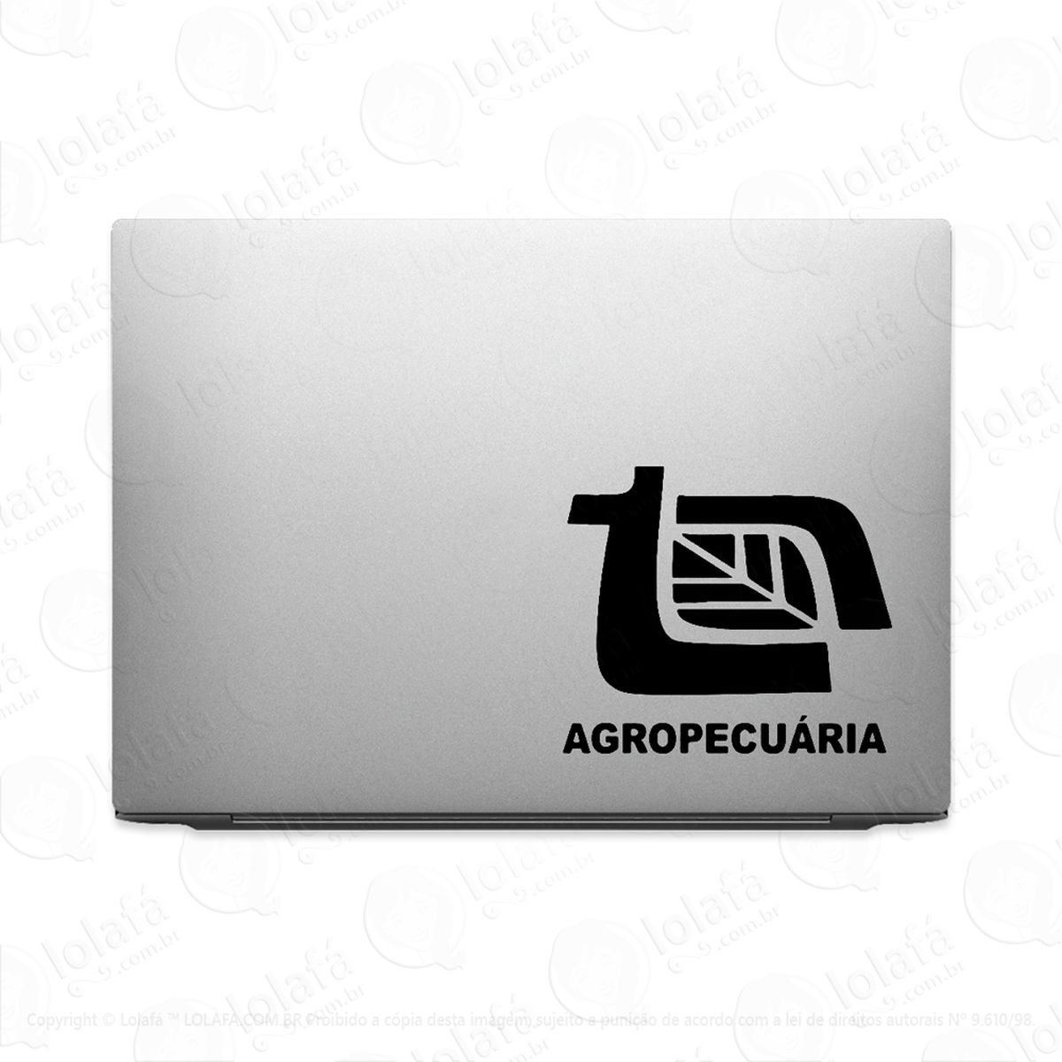 adesivo de notebook agropecuária mod:2654