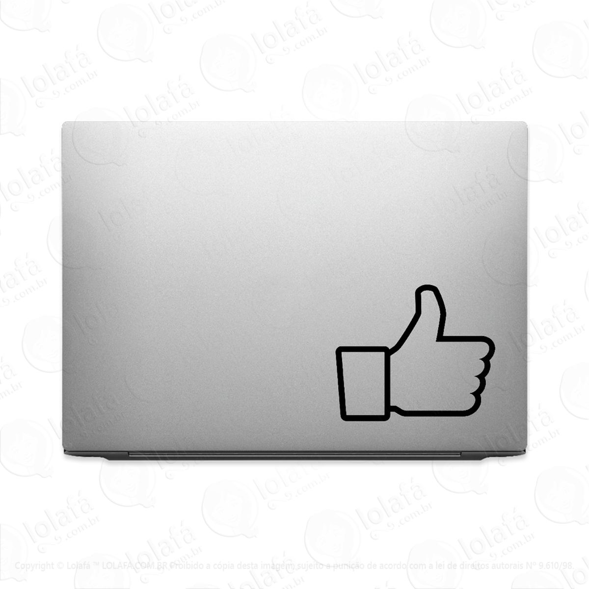 adesivo para notebook facebook like mod:2822