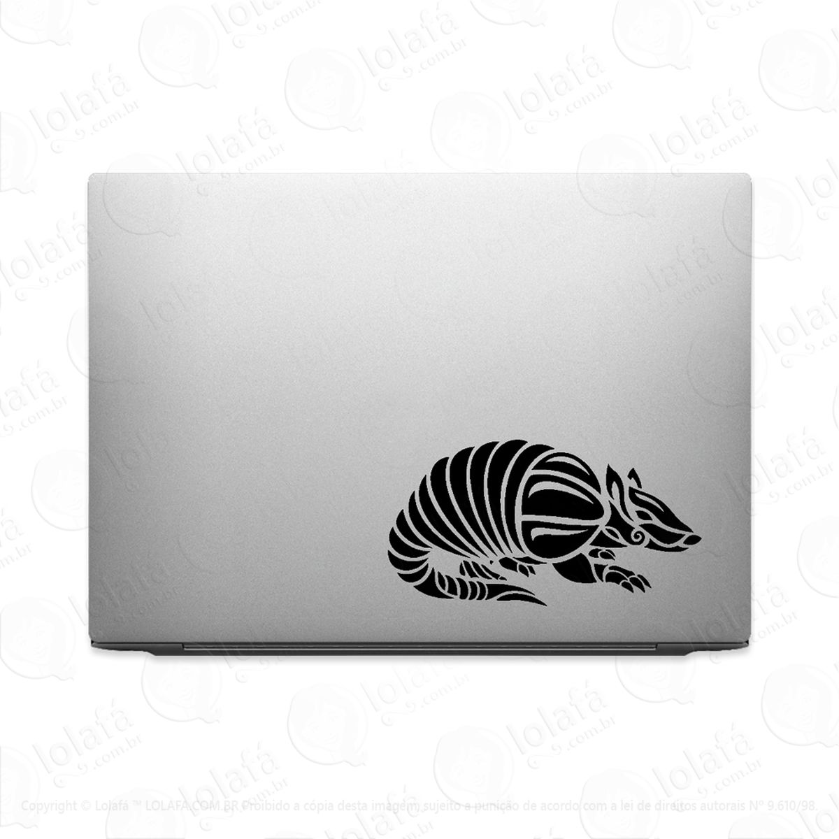 adesivo para notebook tatu bola tribal mod:2866