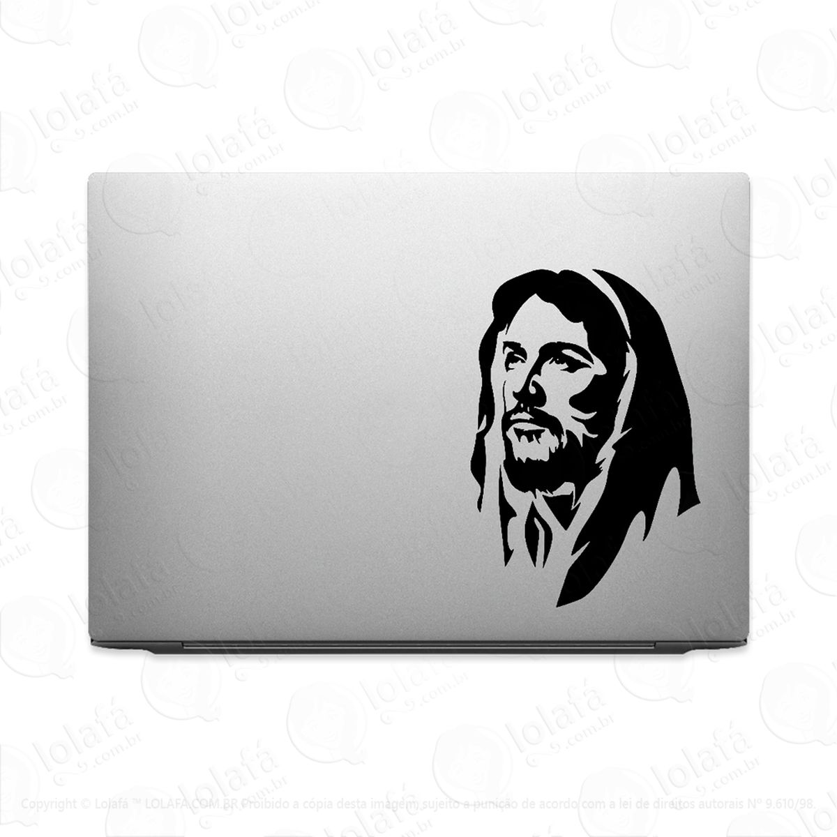 adesivo de notebook jesus de nazaré mod:2917