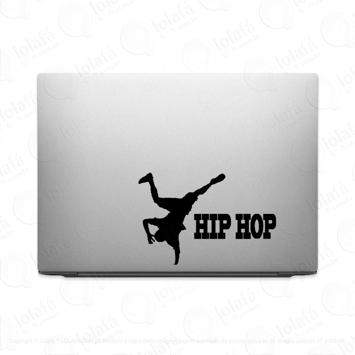 adesivo para notebook hip hop rap break dance mod:2943