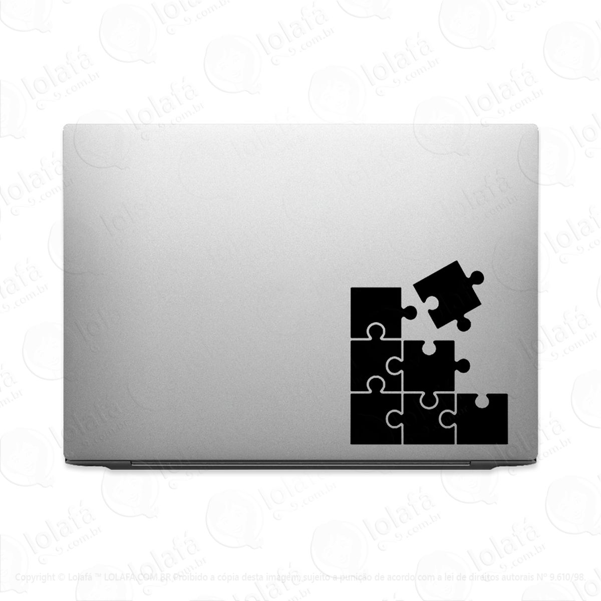 adesivo para notebook quebra cabeças peças puzzle mod:2952