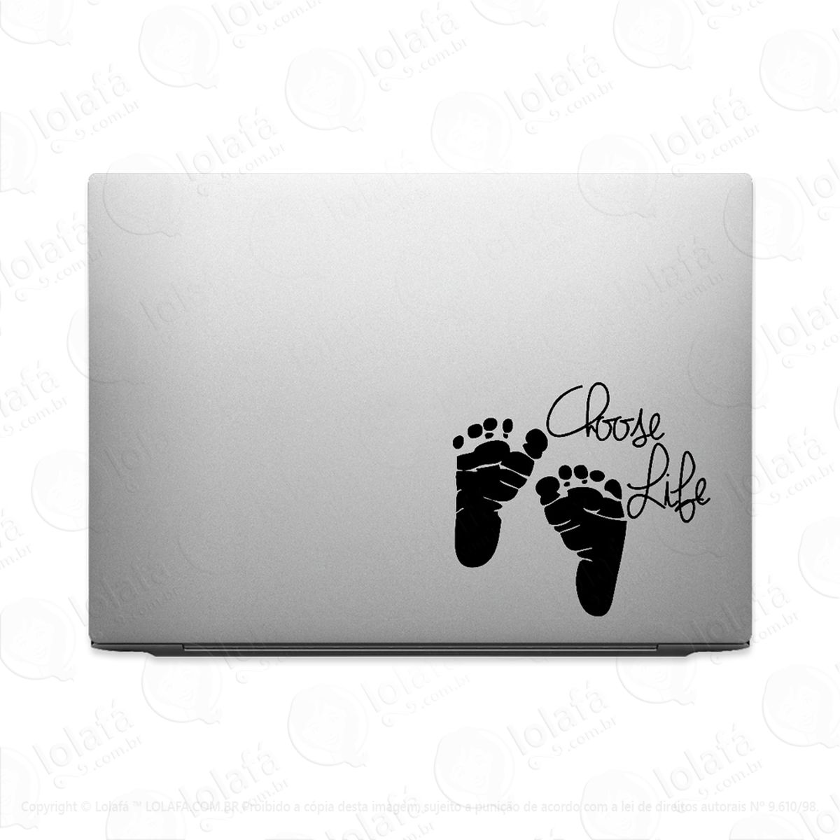 adesivo para notebook pro life pró vida mod:3046