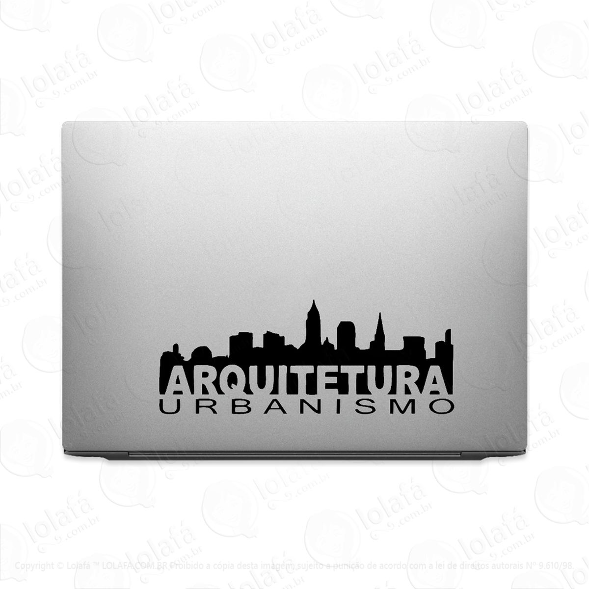 adesivo para notebook arquitetura e urbanismo mod:3062