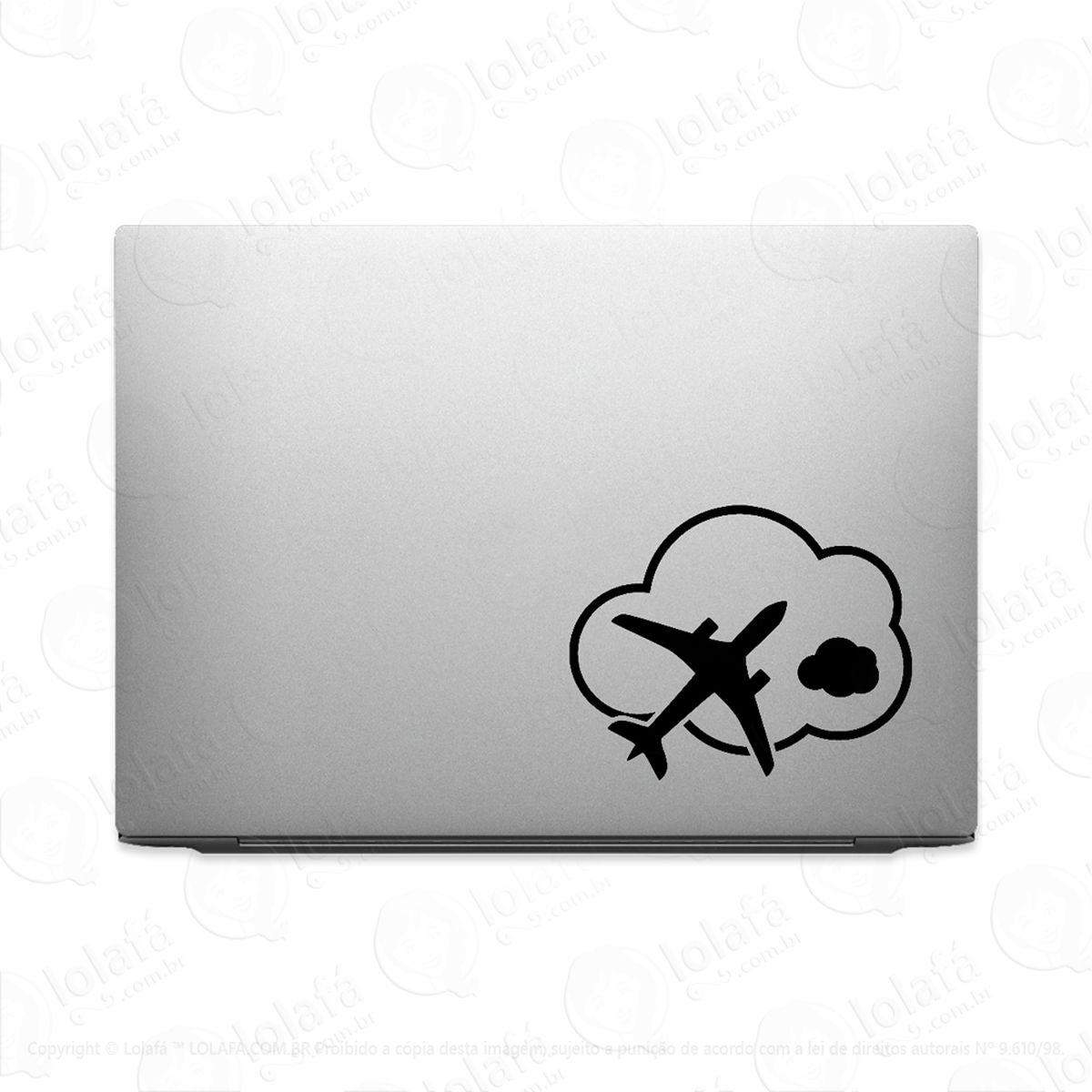 adesivo para notebook aeronave no céu mod:3076