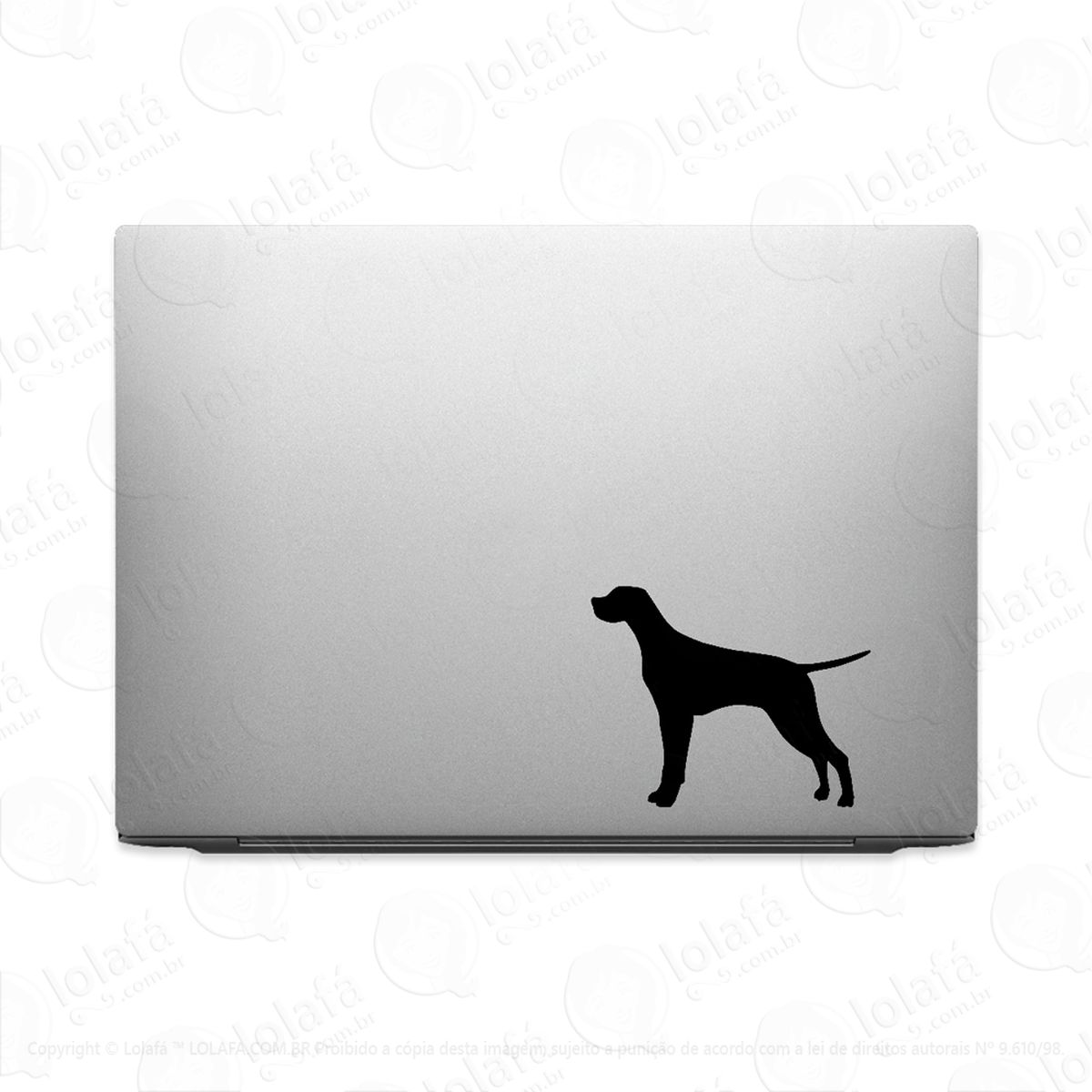 adesivo para notebook pointer raça cão de caça mod:3095