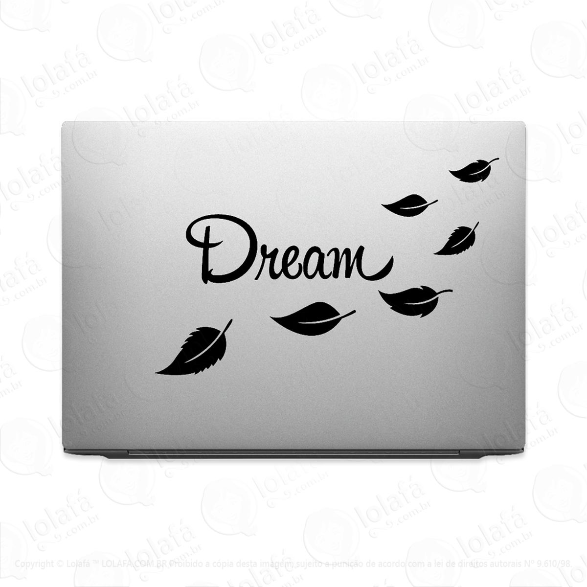 adesivo para notebook dream - sonhe! mod:3167