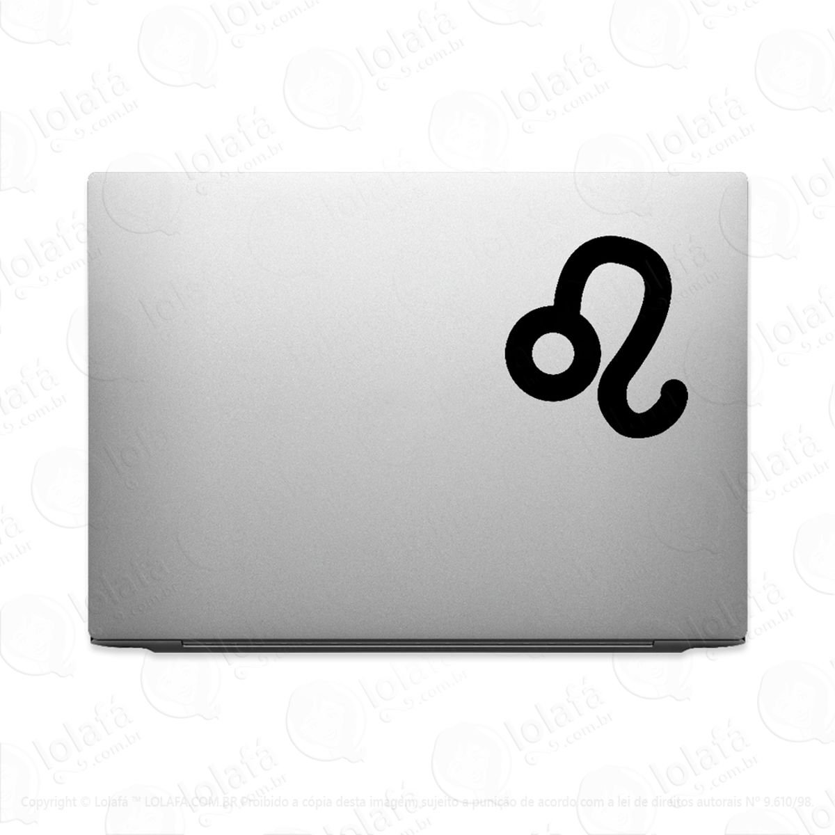 adesivo para notebook leão signo horóscopo mod:3202