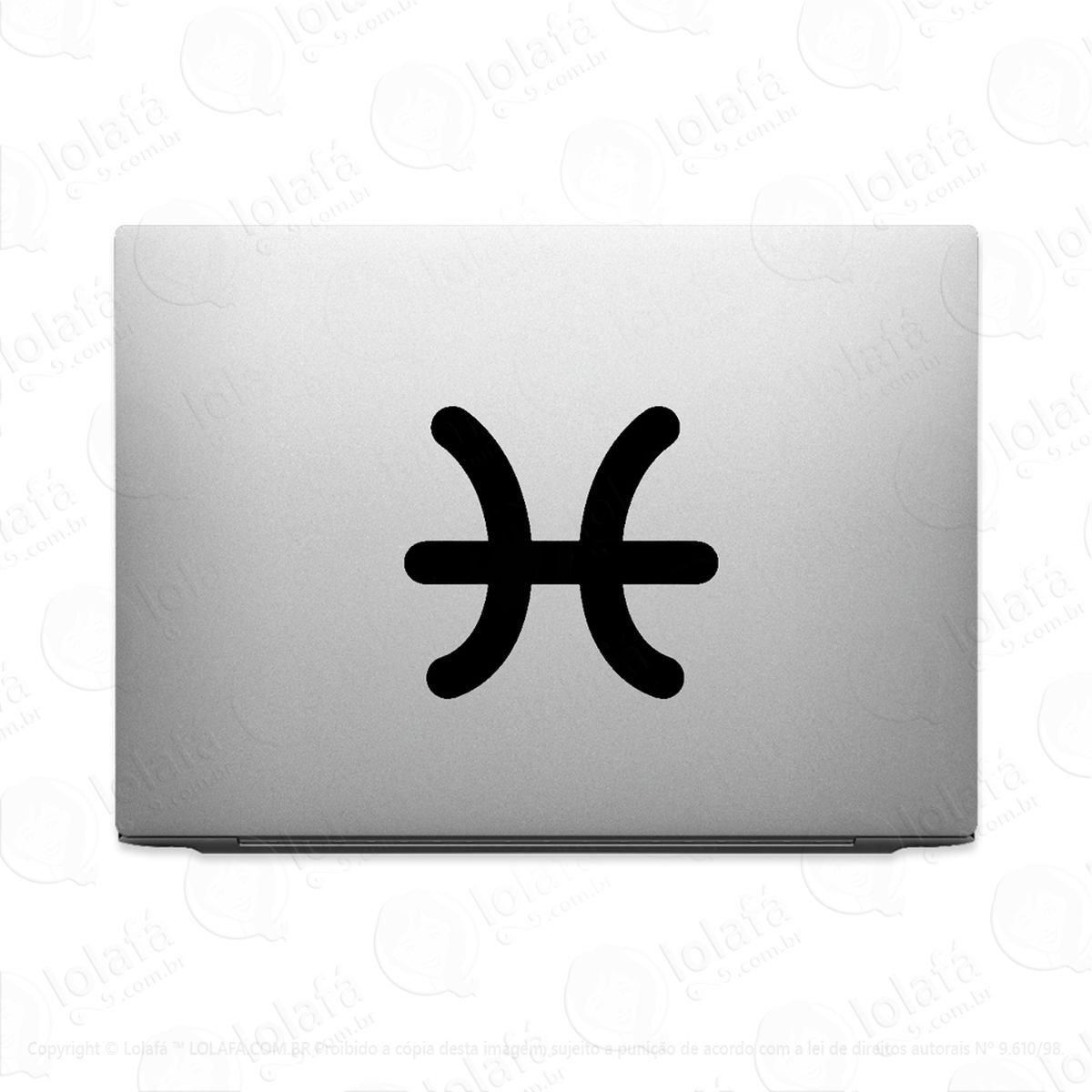 adesivo para notebook peixes signo horóscopo mod:3499