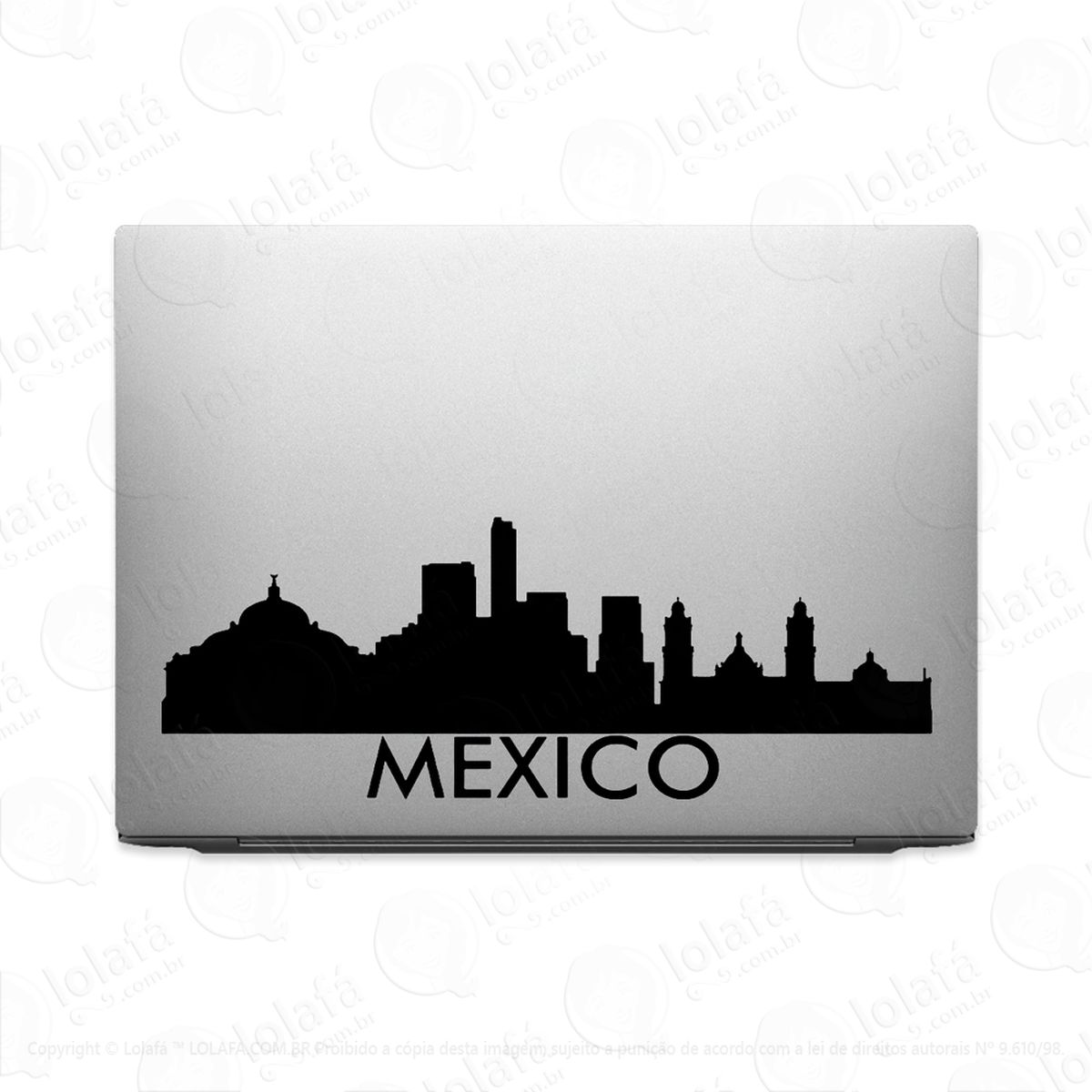 adesivo para notebook mexico país turismo mod:3648