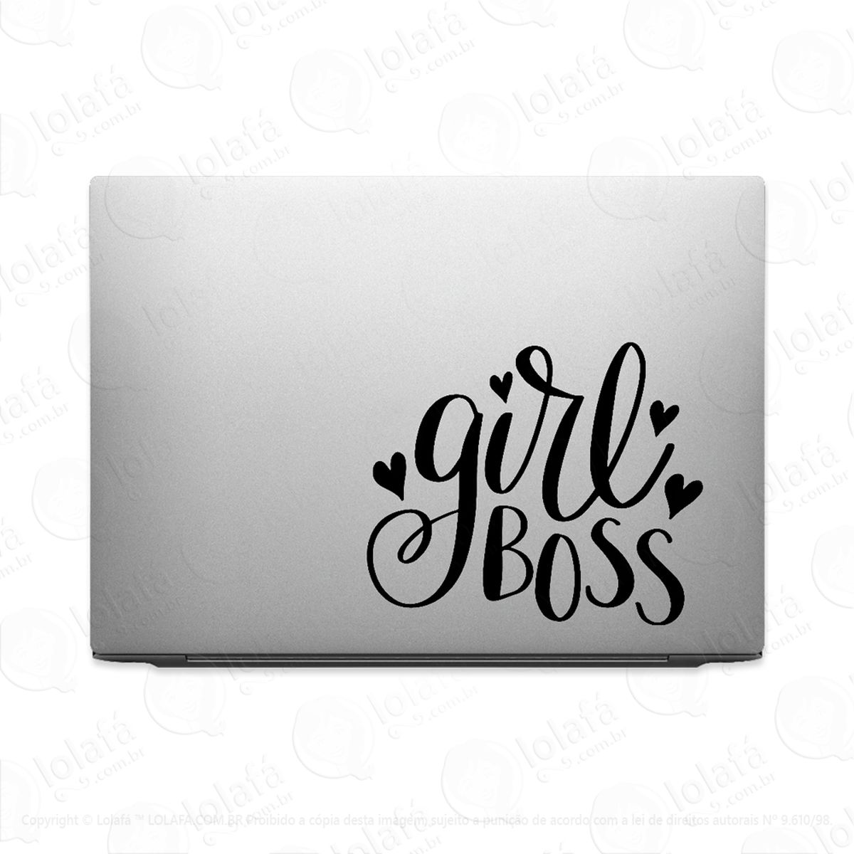 adesivo para notebook girl boss mod:3684