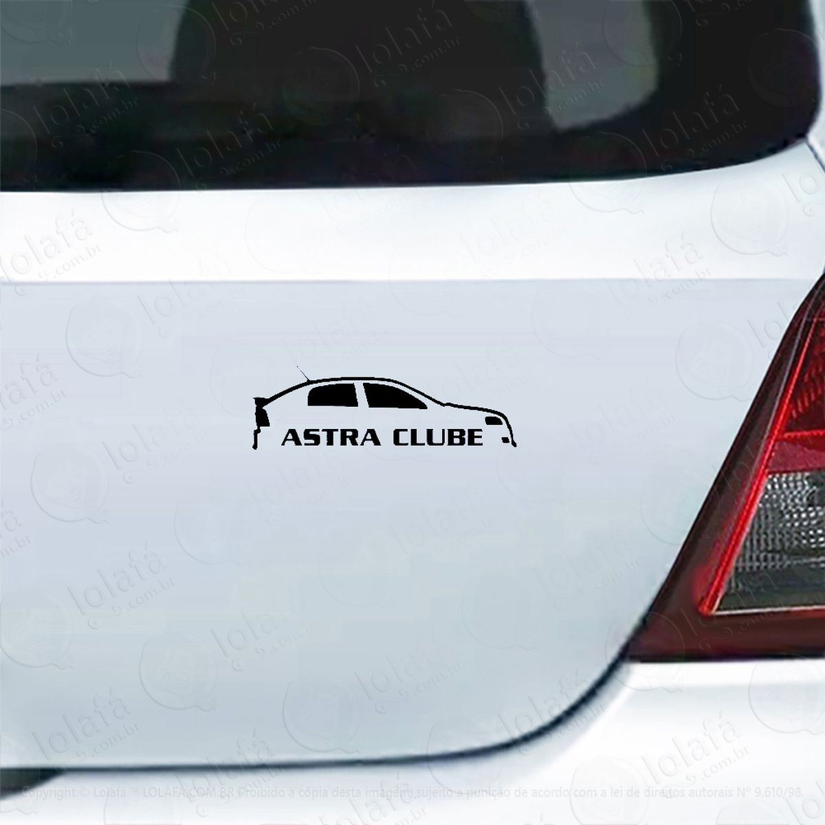 adesivo para carro clube do astra mod:4185