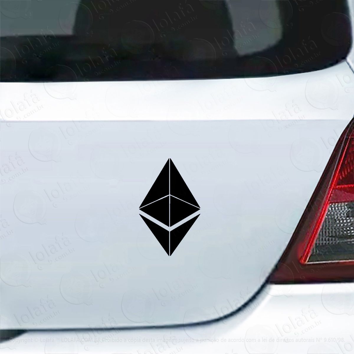 adesivo carro moto vidro bitcoin ethereum coin moeda mod:4317