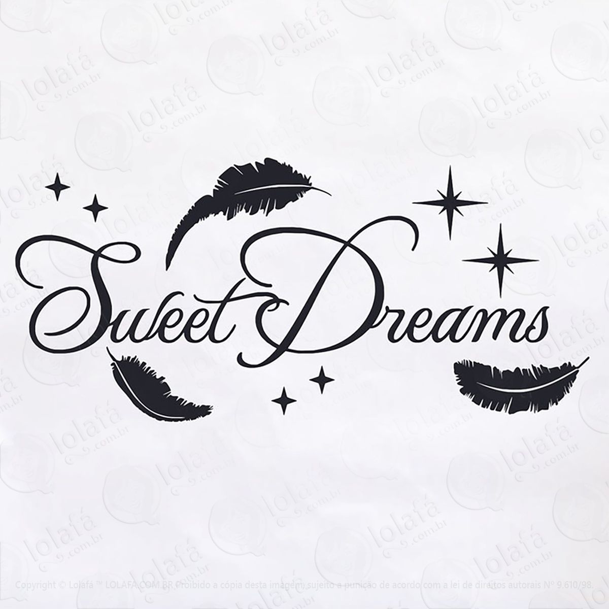 adesivo sweet dreams 48x105cm mod:194