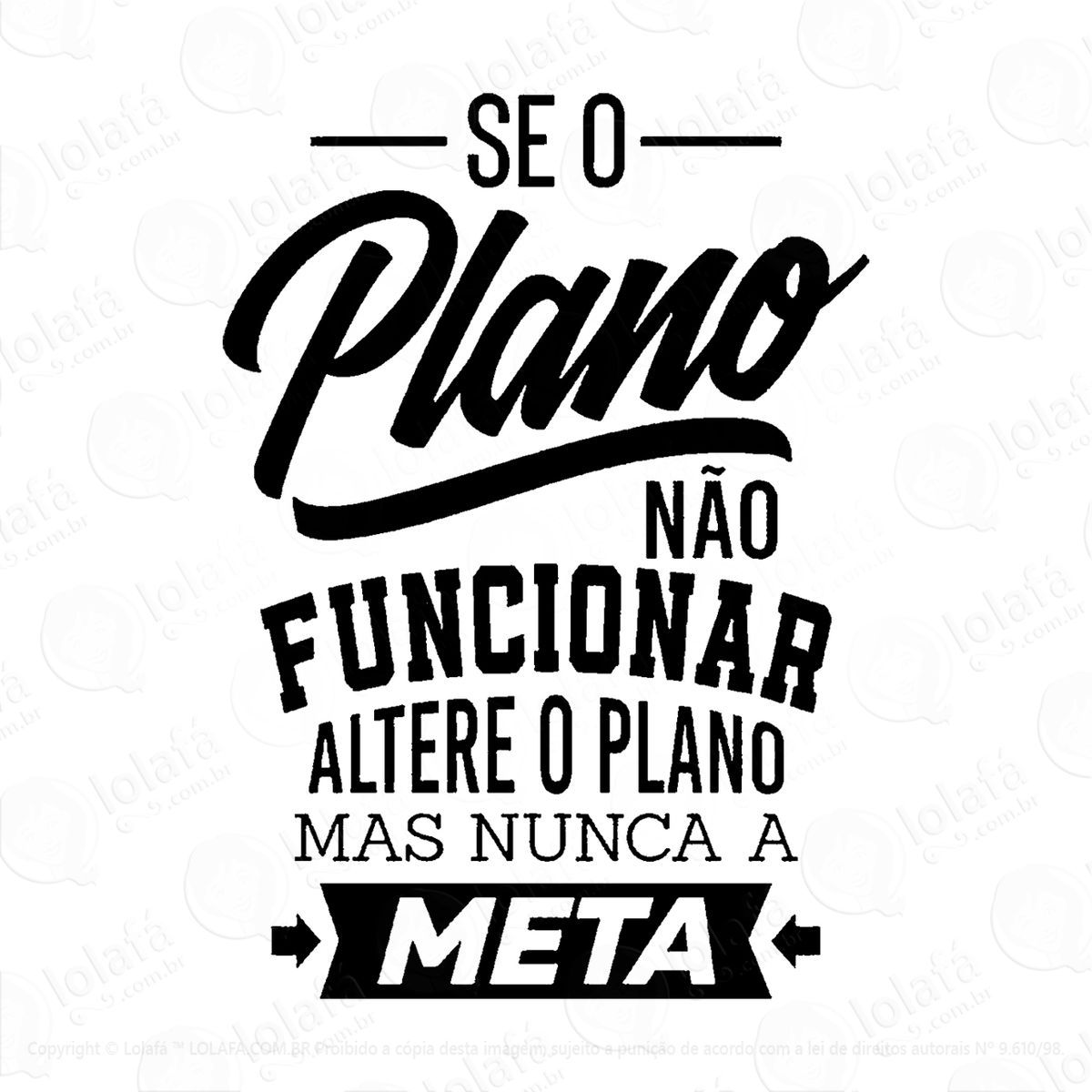 adesivo de parede decorativo frase motivacional empresa 05 mod:307