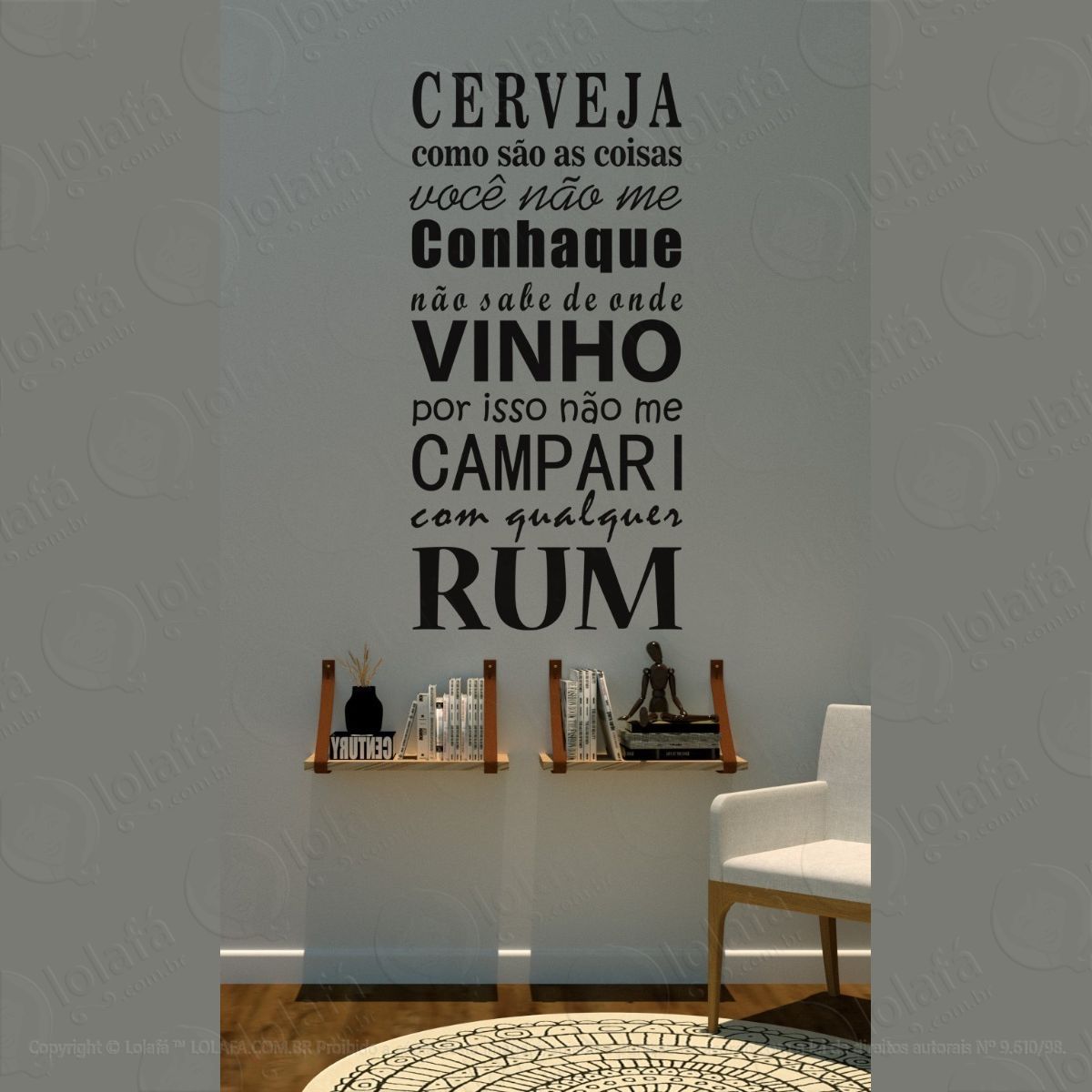 adesivo decorativo cerveja + brinde! mod:1503