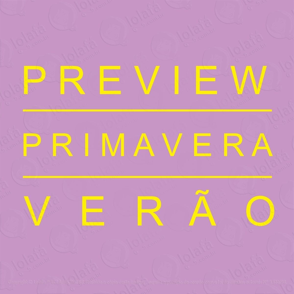 adesivo frase preview primavera verão mod:5866