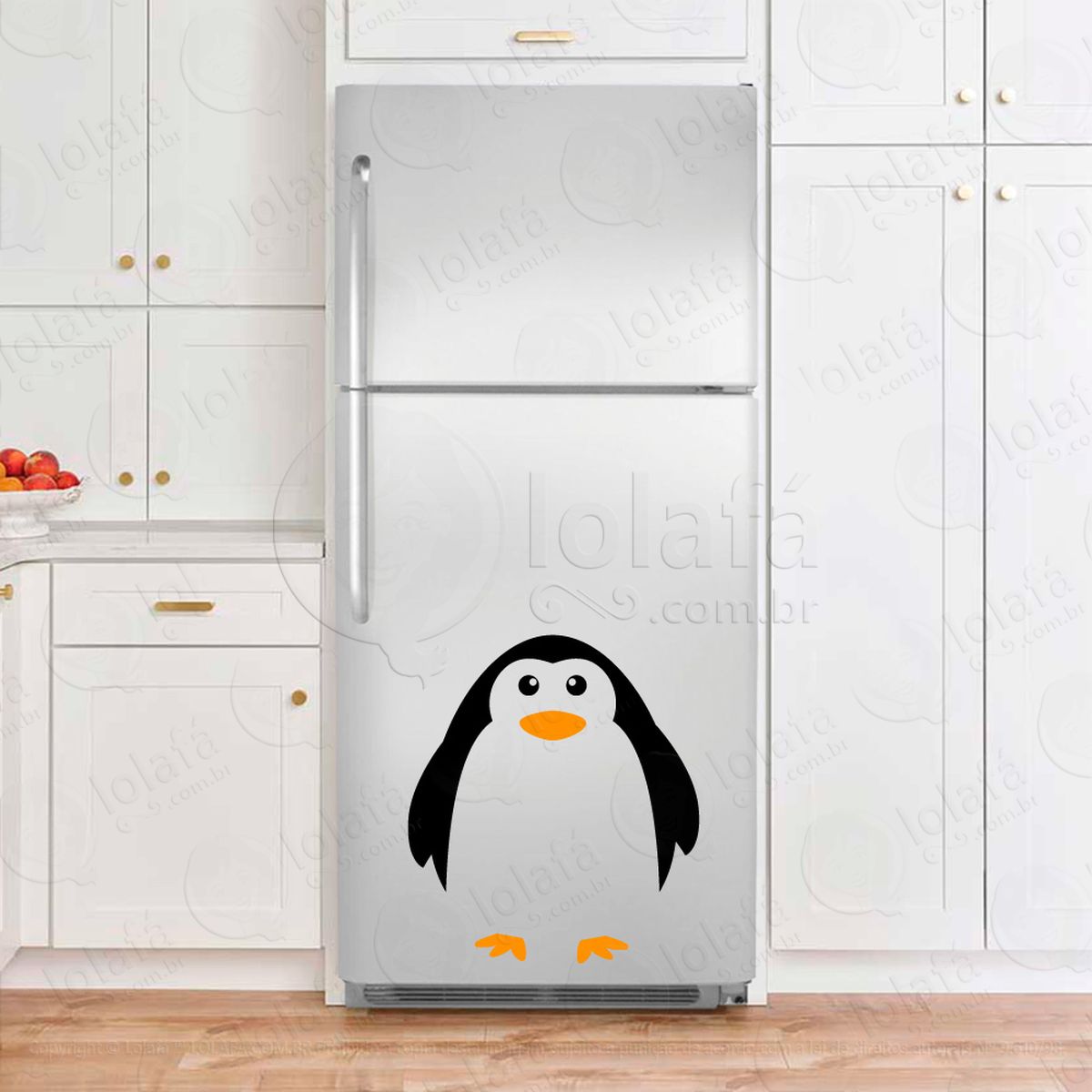 pinguim adesivos para geladeiras - mod:223